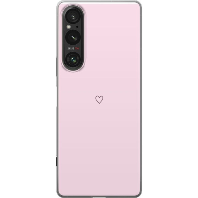Mobilskal till Sony Xperia 1 V med Hjärta motiv