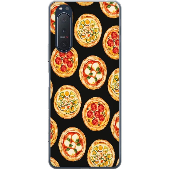 Mobilskal till Sony Xperia 5 II med Pizza motiv