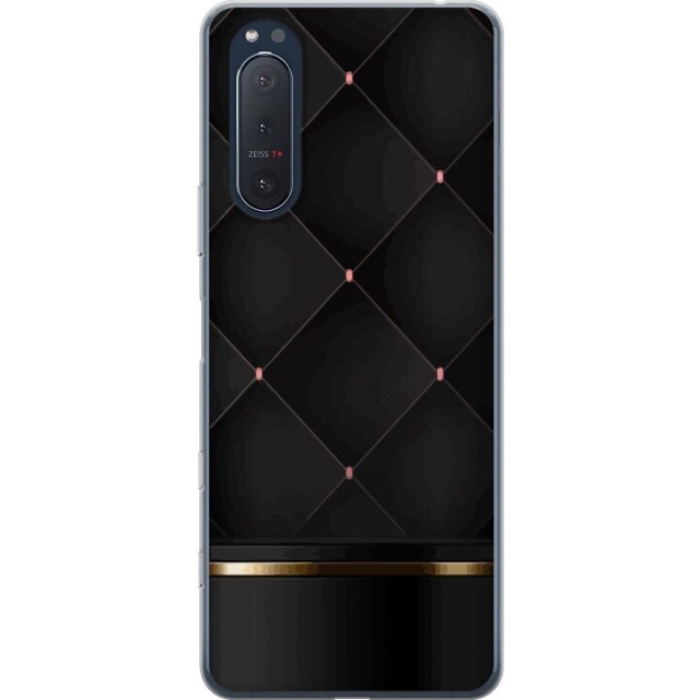 Mobilskal till Sony Xperia 5 II med Lyxig linje motiv