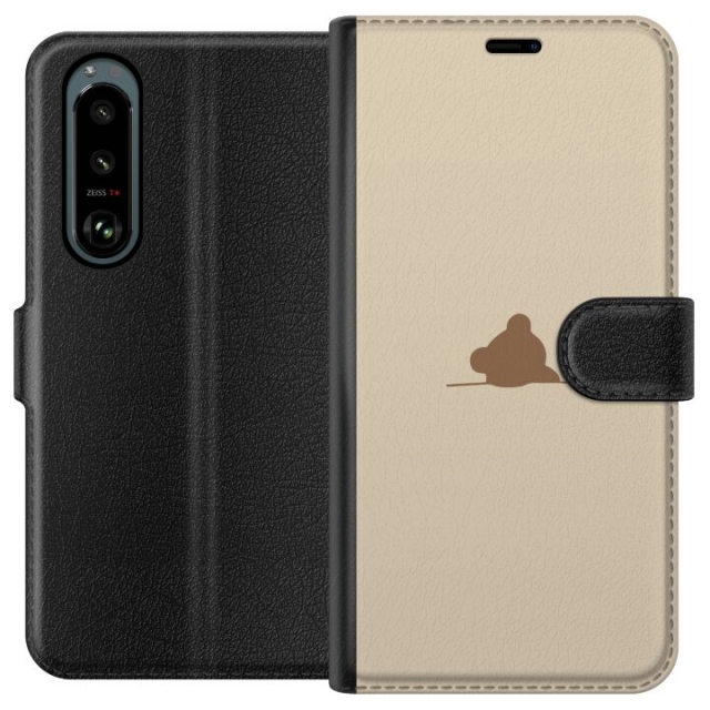 Plånboksfodral till Sony Xperia 5 III med Nalle motiv