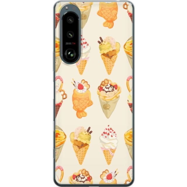 Mobilskal till Sony Xperia 5 III med Glassigt motiv