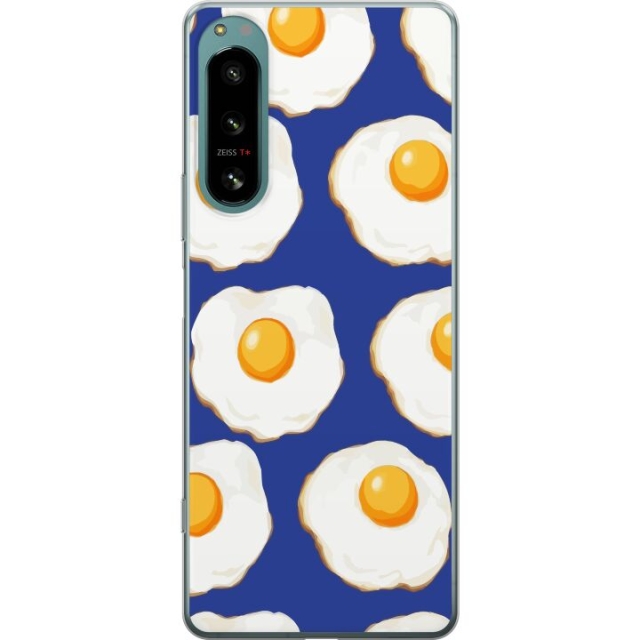 Mobilskal till Sony Xperia 5 IV med Stekta ägg motiv