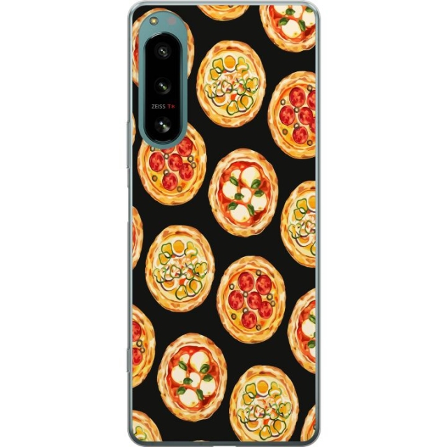 Mobilskal till Sony Xperia 5 IV med Pizza motiv