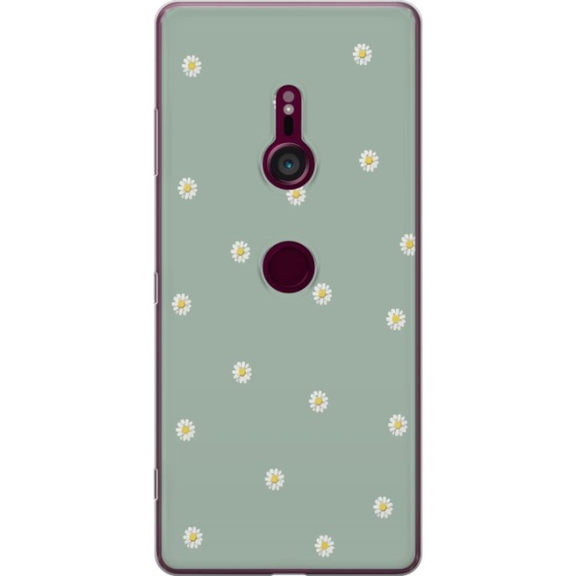 Mobilskal till Sony Xperia XZ3 med Prästkragar motiv