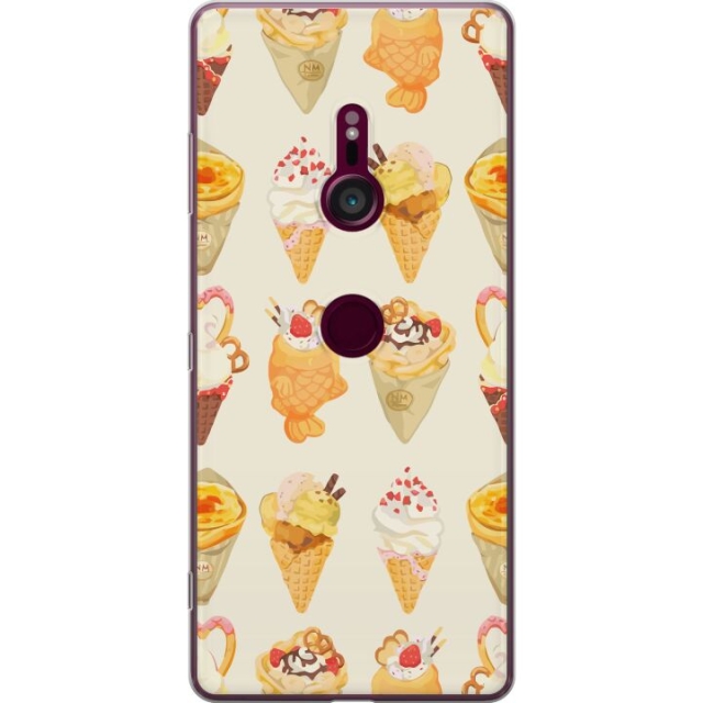 Mobilskal till Sony Xperia XZ3 med Glassigt motiv