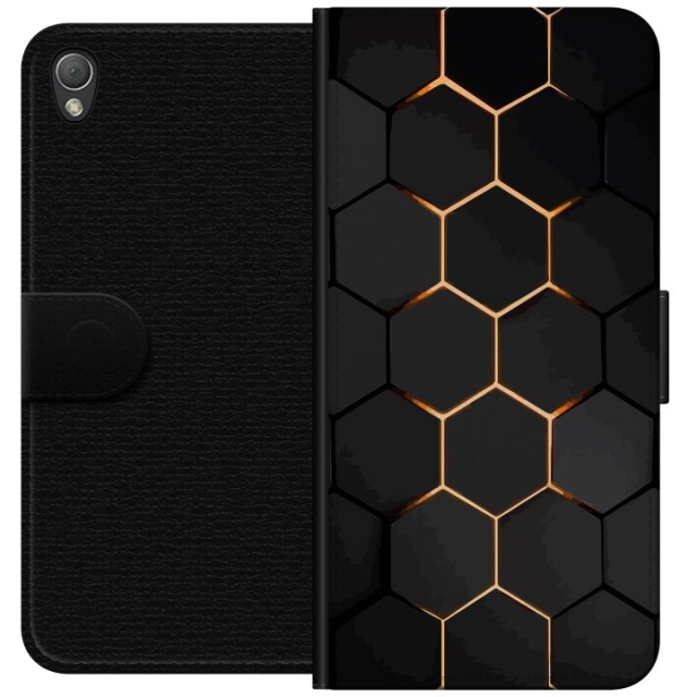 Plånboksfodral till Sony Xperia Z3 med Lyxigt Mönster motiv