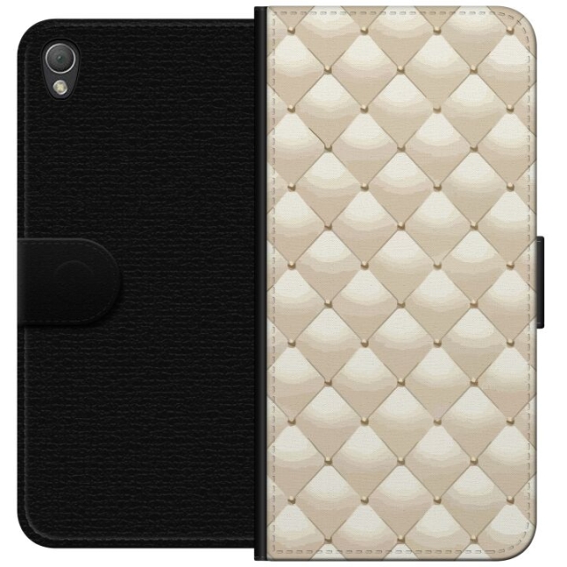 Plånboksfodral till Sony Xperia Z3 med Guldglans motiv