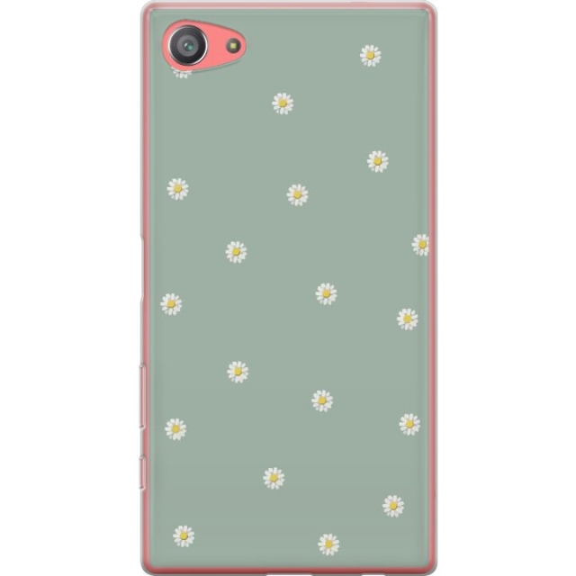 Mobilskal till Sony Xperia Z5 Compact med Prästkragar motiv