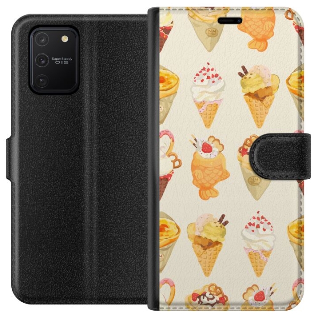 Plånboksfodral till Samsung Galaxy S10 Lite med Glassigt motiv