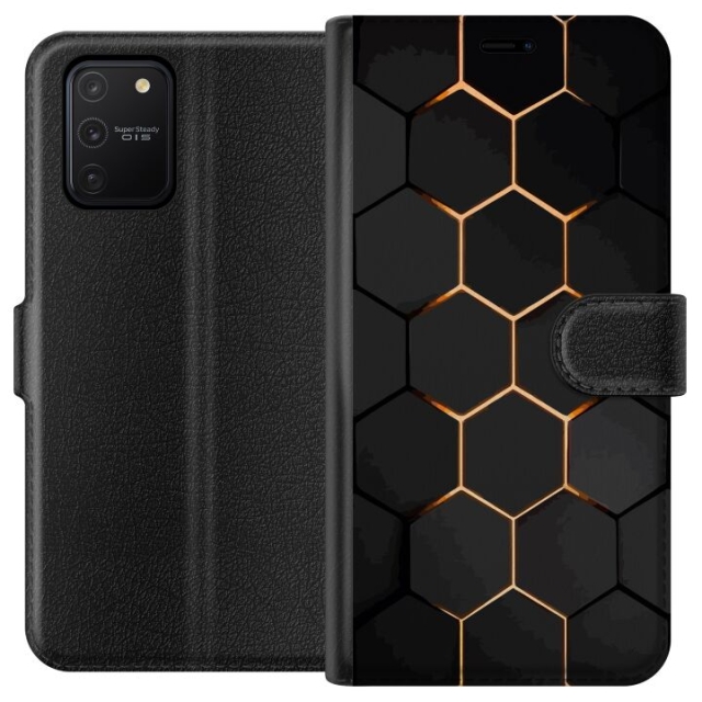 Plånboksfodral till Samsung Galaxy S10 Lite med Lyxigt Mönster motiv