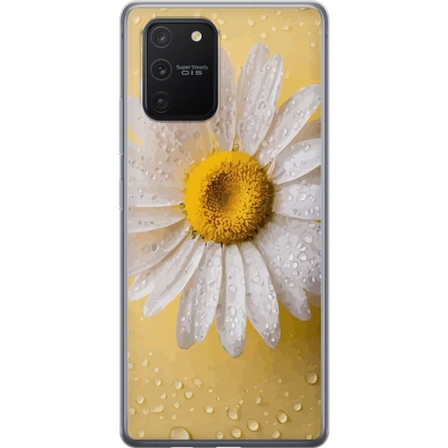 Mobilskal till Samsung Galaxy S10 Lite med Porslinsblomma motiv
