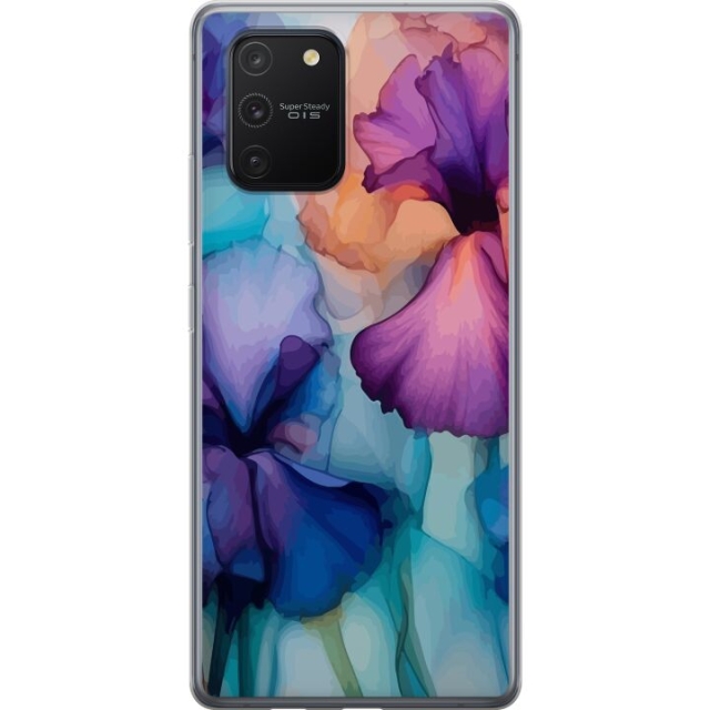 Mobilskal till Samsung Galaxy S10 Lite med Magiska blommor motiv
