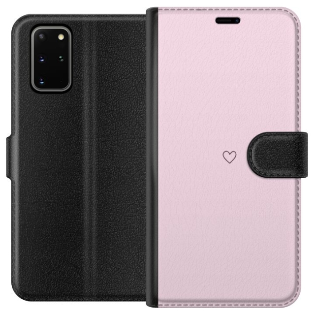 Plånboksfodral till Samsung Galaxy S20+ med Hjärta motiv