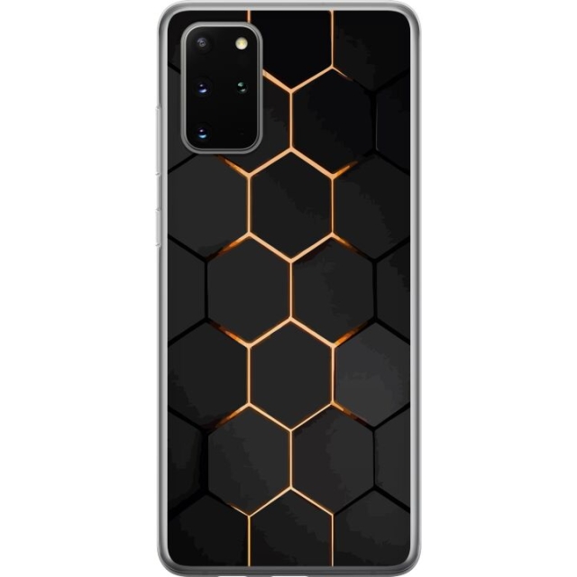 Mobilskal till Samsung Galaxy S20+ med Lyxigt Mönster motiv