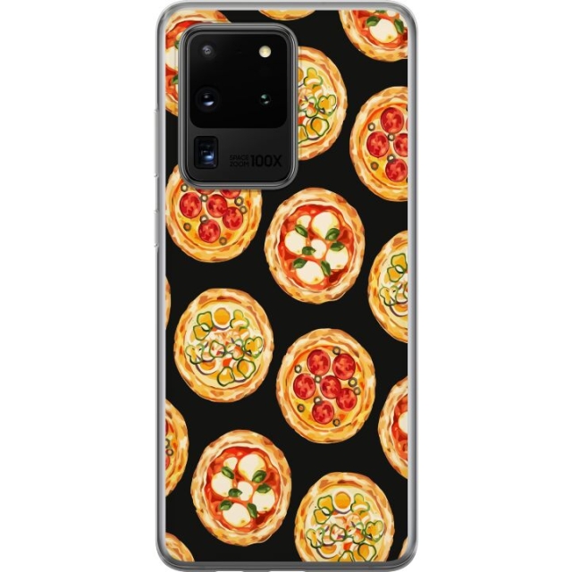 Mobilskal till Samsung Galaxy S20 Ultra med Pizza motiv