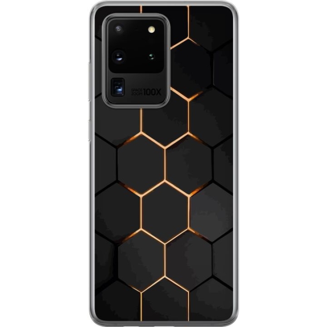 Mobilskal till Samsung Galaxy S20 Ultra med Lyxigt Mönster motiv