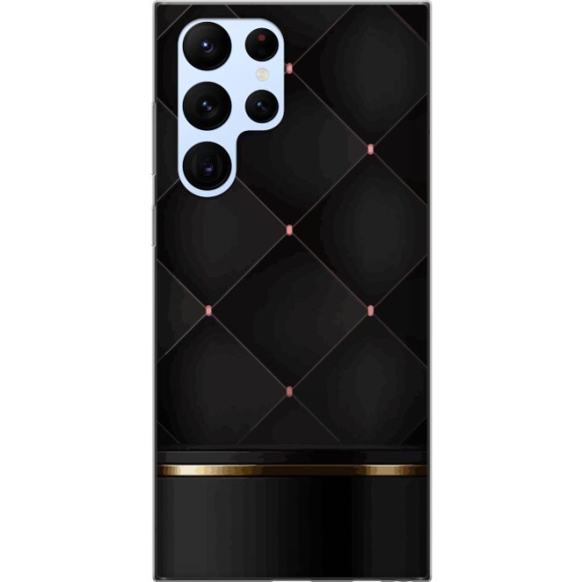 Mobilskal till Samsung Galaxy S22 Ultra 5G med Lyxig linje motiv
