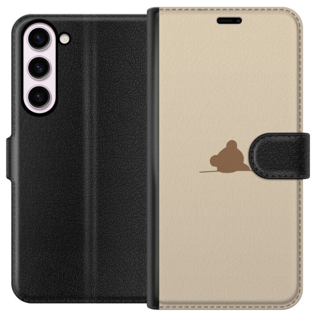 Plånboksfodral till Samsung Galaxy S23+ med Nalle motiv