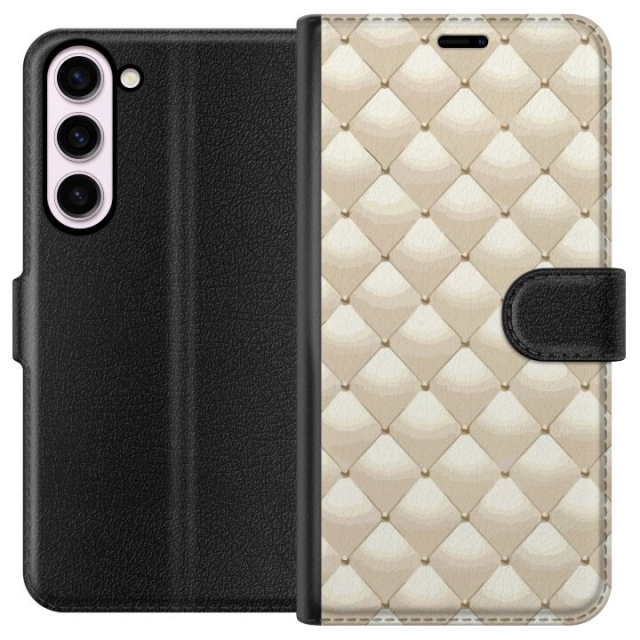 Plånboksfodral till Samsung Galaxy S23+ med Guldglans motiv