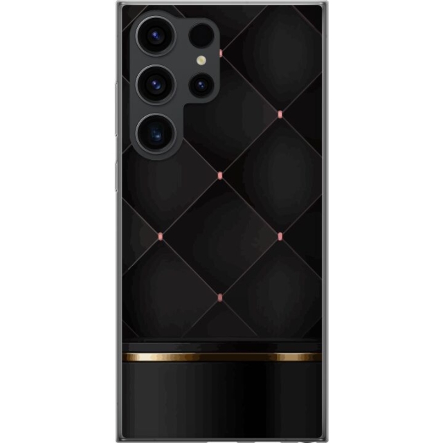 Mobilskal till Samsung Galaxy S24 Ultra med Lyxig linje motiv