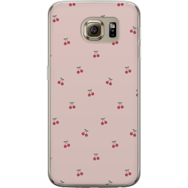 Mobilskal till Samsung Galaxy S6 med Körsbär motiv