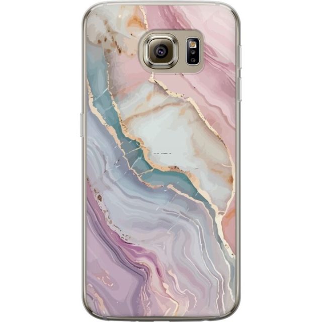 Mobilskal till Samsung Galaxy S6 med Marmor motiv