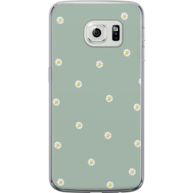 Mobilskal till Samsung Galaxy S6 edge med Prästkragar motiv