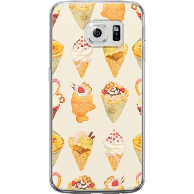 Mobilskal till Samsung Galaxy S6 edge med Glassigt motiv