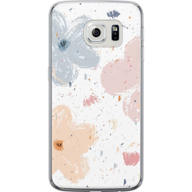 Mobilskal till Samsung Galaxy S6 edge med Blommor motiv