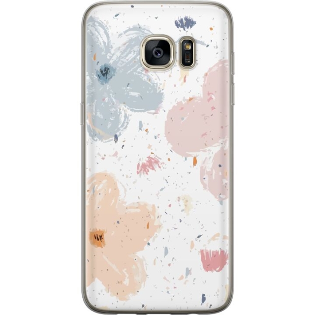 Mobilskal till Samsung Galaxy S7 edge med Blommor motiv