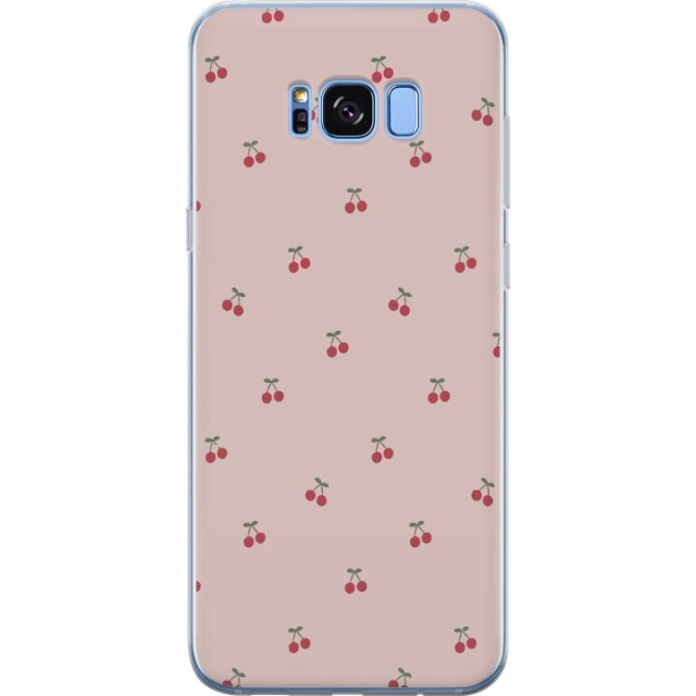 Mobilskal till Samsung Galaxy S8 med Körsbär motiv