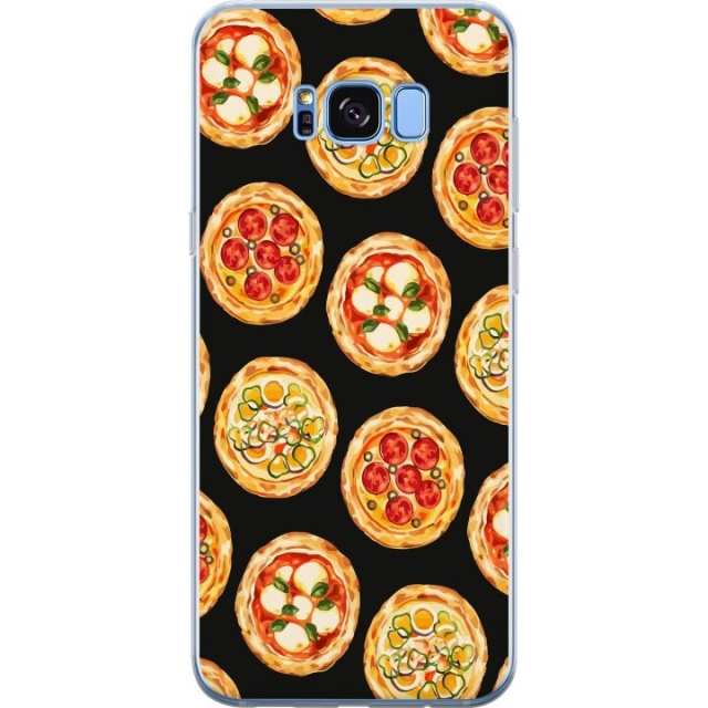 Mobilskal till Samsung Galaxy S8 med Pizza motiv