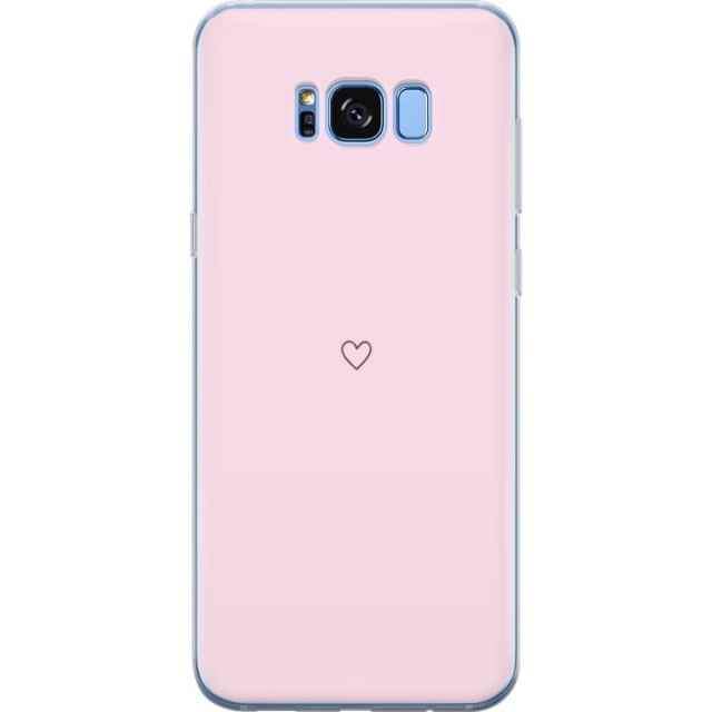 Mobilskal till Samsung Galaxy S8 med Hjärta motiv