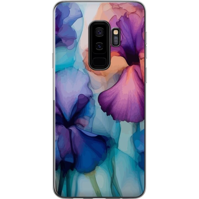Mobilskal till Samsung Galaxy S9+ med Magiska blommor motiv
