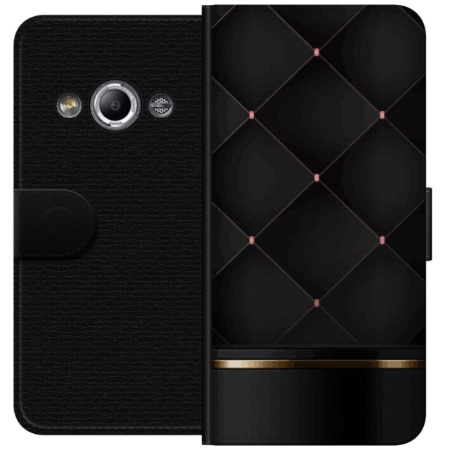 Plånboksfodral till Samsung Galaxy Xcover 3 med Lyxig linje motiv