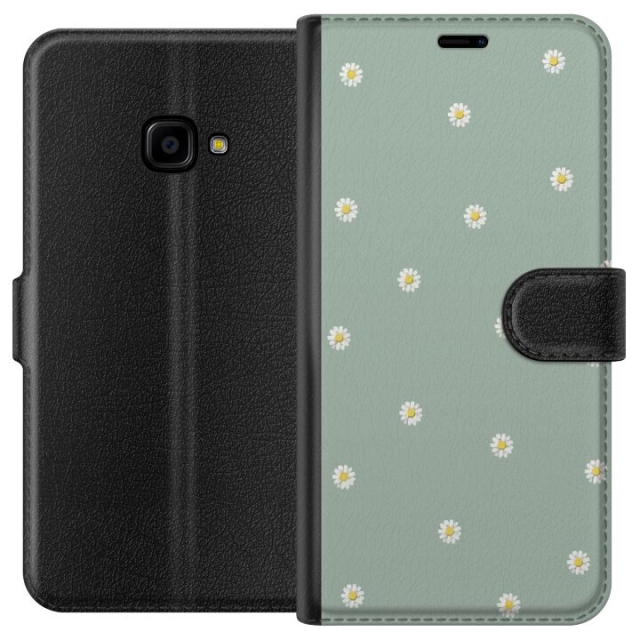Plånboksfodral till Samsung Galaxy Xcover 4 med Prästkragar motiv