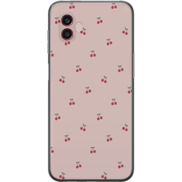 Mobilskal till Samsung Galaxy Xcover6 Pro med Körsbär motiv