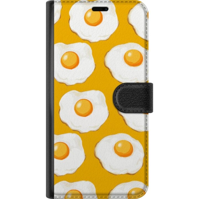 Plånboksfodral till Samsung Galaxy Xcover7 med Stekt ägg motiv