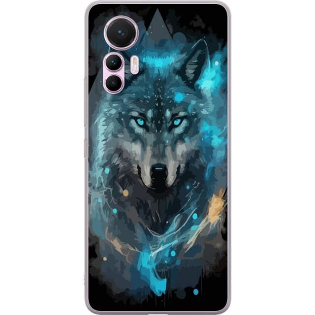 Mobilskal till Xiaomi 12 Lite med Varg motiv