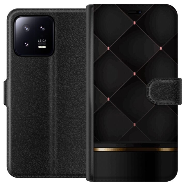 Plånboksfodral till Xiaomi 13 med Lyxig linje motiv