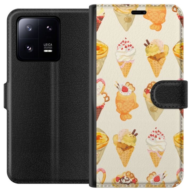 Plånboksfodral till Xiaomi 13 Pro med Glassigt motiv