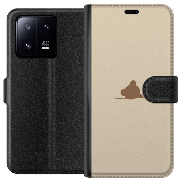 Plånboksfodral till Xiaomi 13 Pro med Nalle motiv