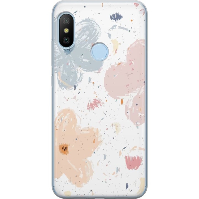 Mobilskal till Xiaomi Mi A2 Lite med Blommor motiv