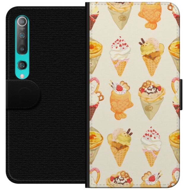 Plånboksfodral till Xiaomi Mi 10 5G med Glassigt motiv