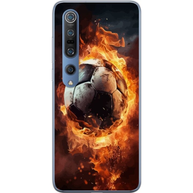 Mobilskal till Xiaomi Mi 10 Pro 5G med Fotboll motiv