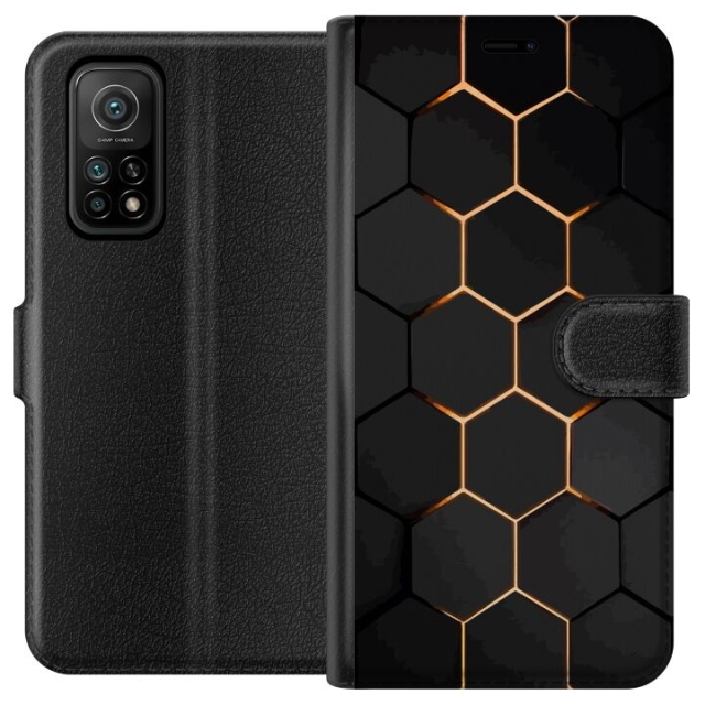Plånboksfodral till Xiaomi Mi 10T 5G med Lyxigt Mönster motiv