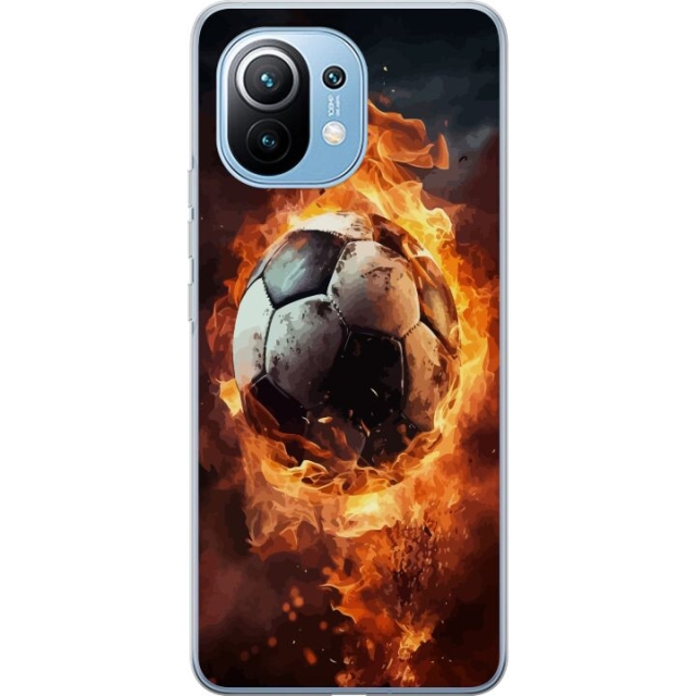 Mobilskal till Xiaomi Mi 11 med Fotboll motiv