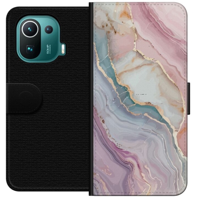 Plånboksfodral till Xiaomi Mi 11 Pro med Marmor motiv