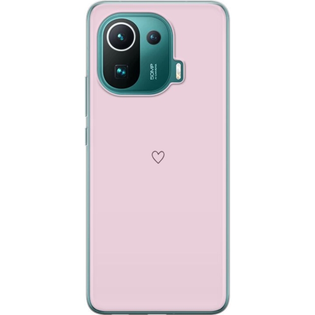 Mobilskal till Xiaomi Mi 11 Pro med Hjärta motiv