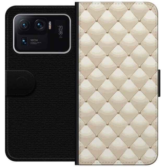 Plånboksfodral till Xiaomi Mi 11 Ultra med Guldglans motiv